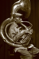 Sousaphone-Spieler New Orleans © FM Rohm