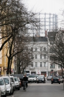 Schöneberger Gasometer von der Belziger Straße © FM Rohm