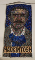 Mosaik C. R. Mackintosh, Glasgow © FM Rohm