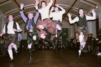 Ceiligh-Tanz im Sloans, Glasgows ältestem Pub © FM Rohm